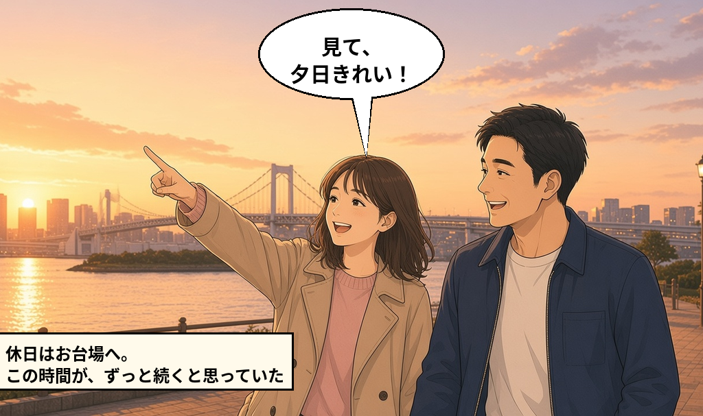 お店で彼と食事を楽しむ女性